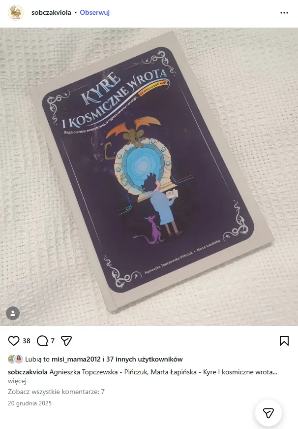 Zrzut recenzji w mediach społecznościowych